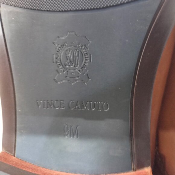 Vince Comuto Men's Lawson Oxford Cognac color size 9M NWT - Picture 7 of 10